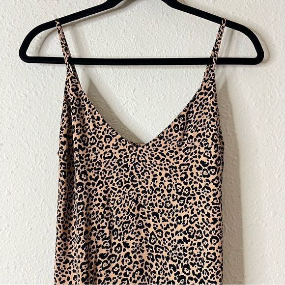 Reformation Marlow Animal Print Mini Slip Dress Size XS - Picture 5 of 8